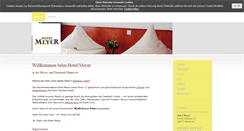 Desktop Screenshot of hotel-meyer.com