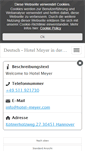 Mobile Screenshot of hotel-meyer.com